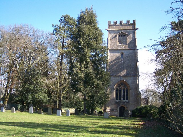Elkstone village church in the Cotswolds
