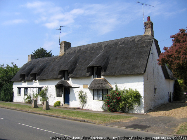 John Clare's cottage