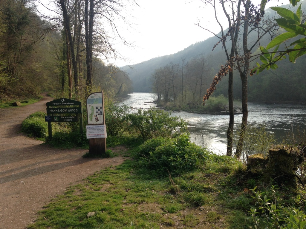 Wordsworth's beautiful Wye valley in early Spring