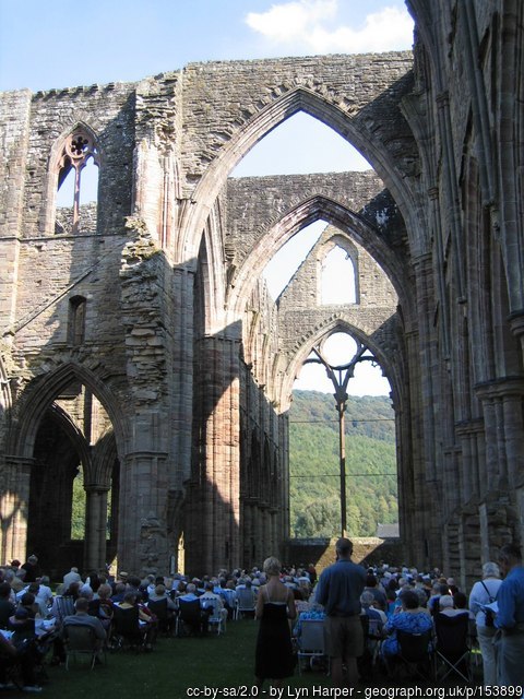 Tintern Abbey in the Wye valley - a place of prayer