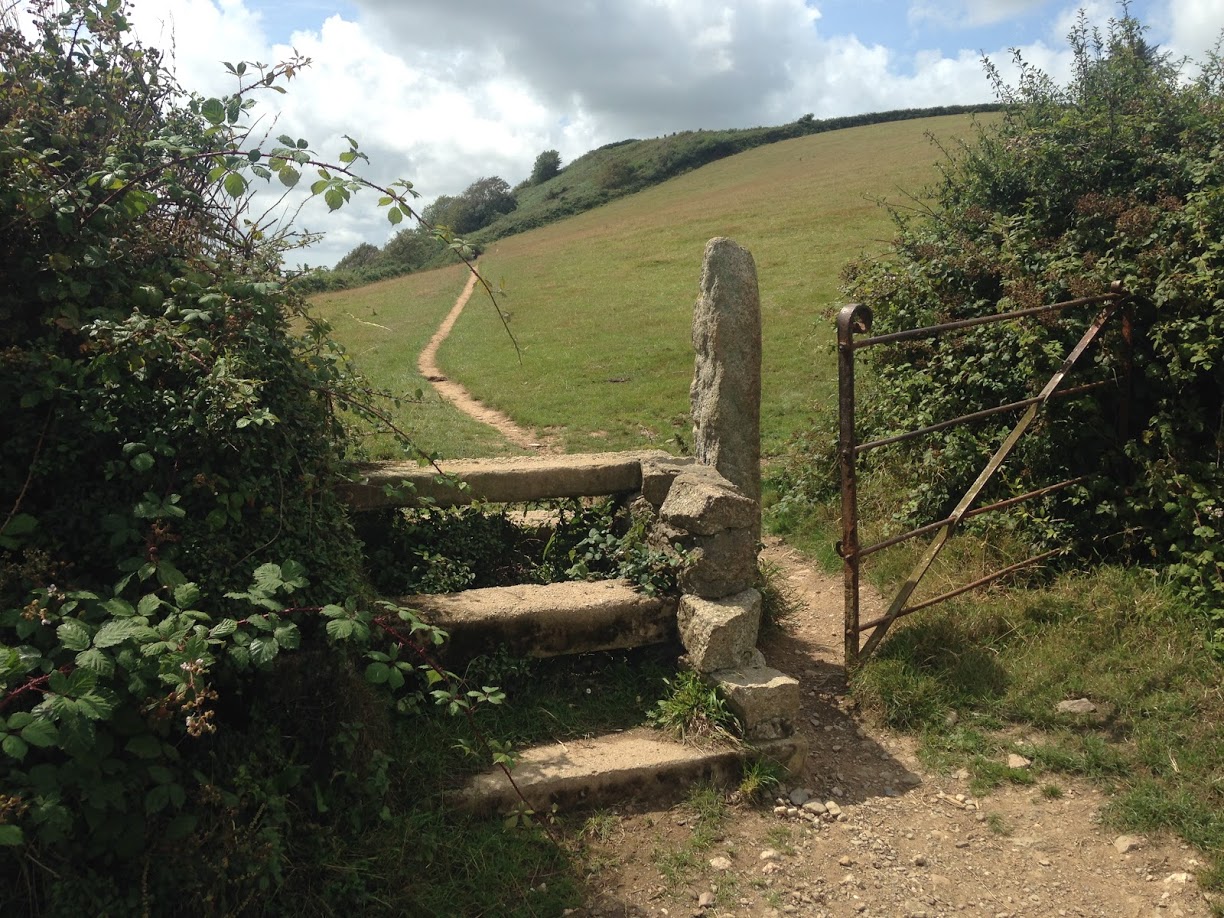 Style and path up a hill
