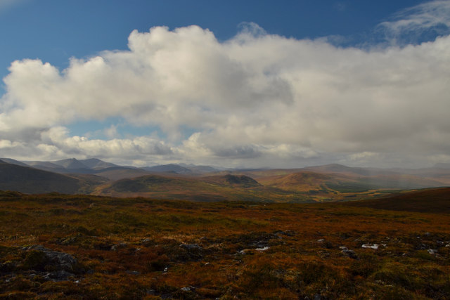 Autumn wildness in the highlands of Scotland
