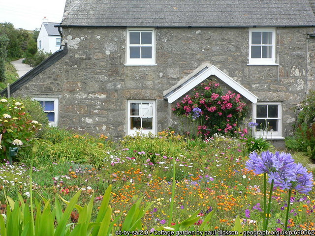 Traditional cottege garden