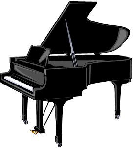 A grand piano