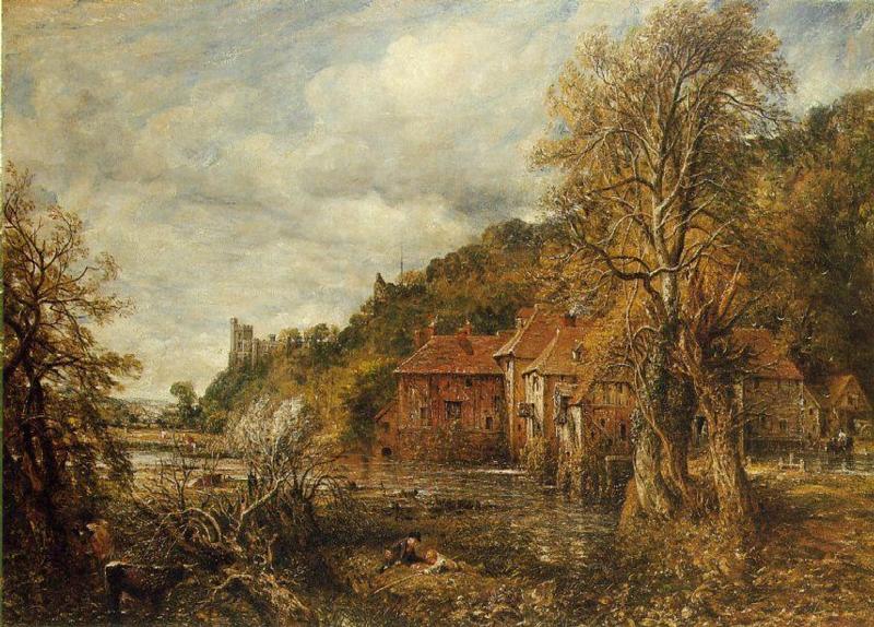 John Constable painting of Arundel Mill