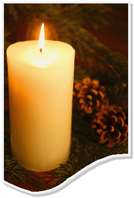 Advent candle
