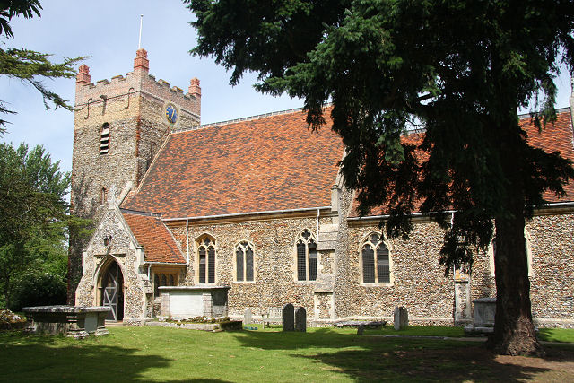 Village church Suffolk