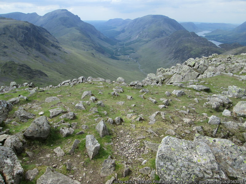 Lakeland view from Green Gable
